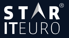 Main logo (Footer logo) designed for Star IT Euro company.
